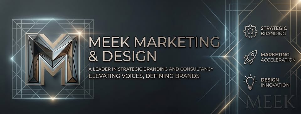 Meek Marketing & Design corporate brand banner